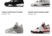 Jordan 4 cipők