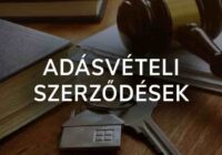 ingatlan adásvételi szerződés